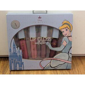 Disney Princess Lip Gloss Collection Set With 4 Shades 0.1 Fl Oz Each